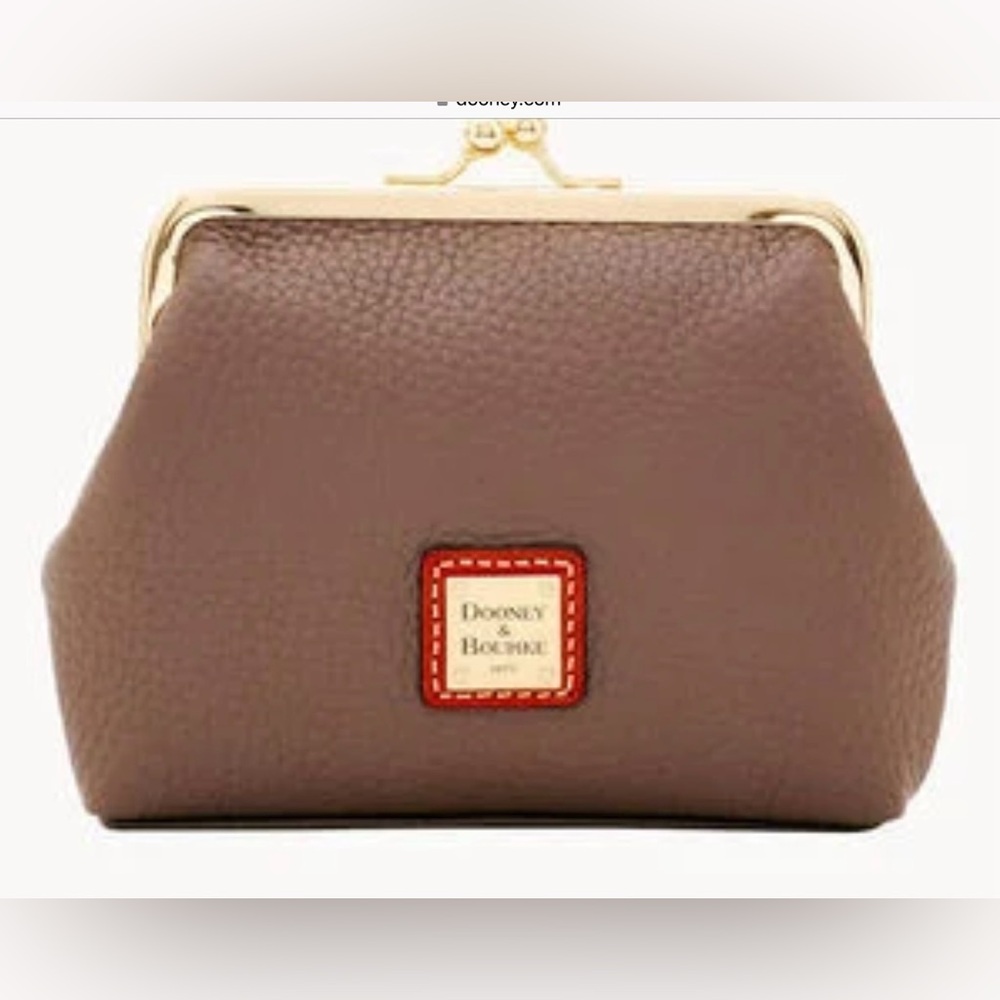 Dooney and Bourke Pebble Grain Large Frame Purse